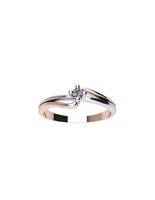 Ring Gemoro Woman in Gold Diamante 0.03 Ct TSS672BR03 - TSS672BR03
